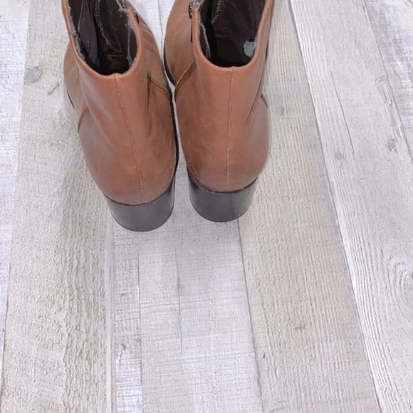 Sam Edelman brown block heel booties size 8 - Picture 4 of 10